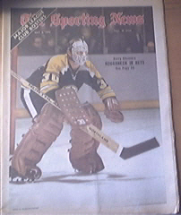 The Sporting News 5/6/1972 Gerry Cheevers Cover