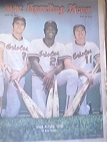 The Sporting News 6/24/1972 Baylor, Grich Crowley cover