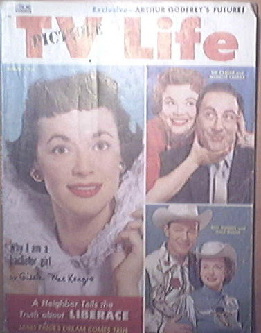 TV Picture Life Magazine, 8/1956, Roy Rogers, Cid Cease
