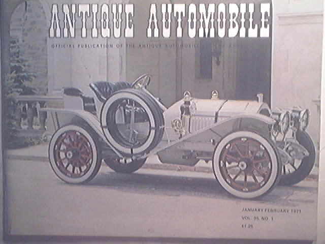 ANTIQUE AUTOMOBILE Magazine Ford 1971