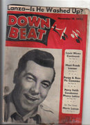 Down Beat Magazine 11/19/1952 Porgy & Bess Percy Faith Jazz, blues