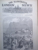 London Illustrated News 8/1872 Gatling Gun, Dr. Livingston, Riots At Belfast
