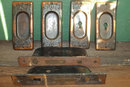Delicate Victorian Pocket Door Hardware Complete Set