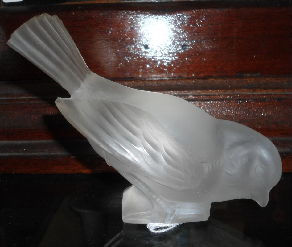 The seller has not uploaded any pictures. Check the item description for details. Sell one like this LALIQUE FRANCE SPARROW FIGURINE FROSTED CRYSTAL SCULPTURE PAPERWEIGHT SIGNED