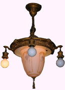 Ornate Hanging Light Fixture