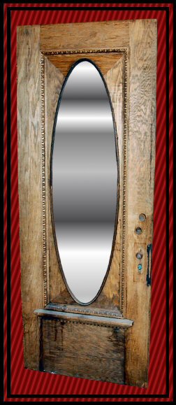 Oak Oval-Glass Door