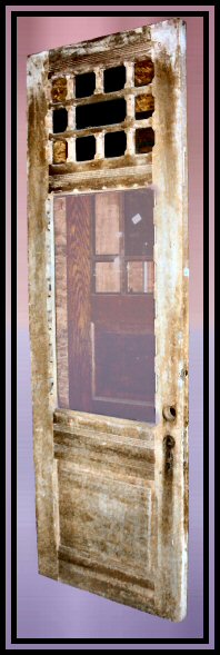 Poplar Queen Anne Victorian Door