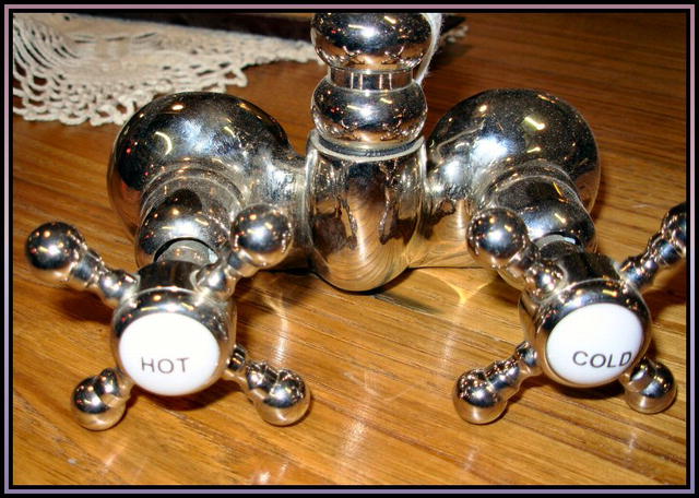 Old Fashioned Tub Faucet