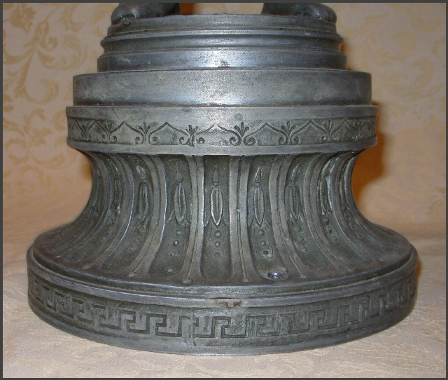 Newel Post Light of a Spanish Soldier