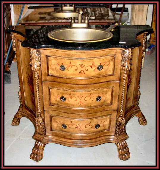 Ornate Marble Sink