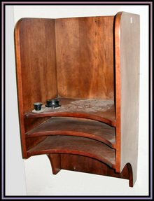 Wooden Wall-Mounted Phone Booth