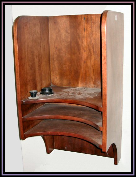 Wooden Wall-Mounted Phone Booth