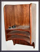 Wooden Wall-Mounted Phone Booth