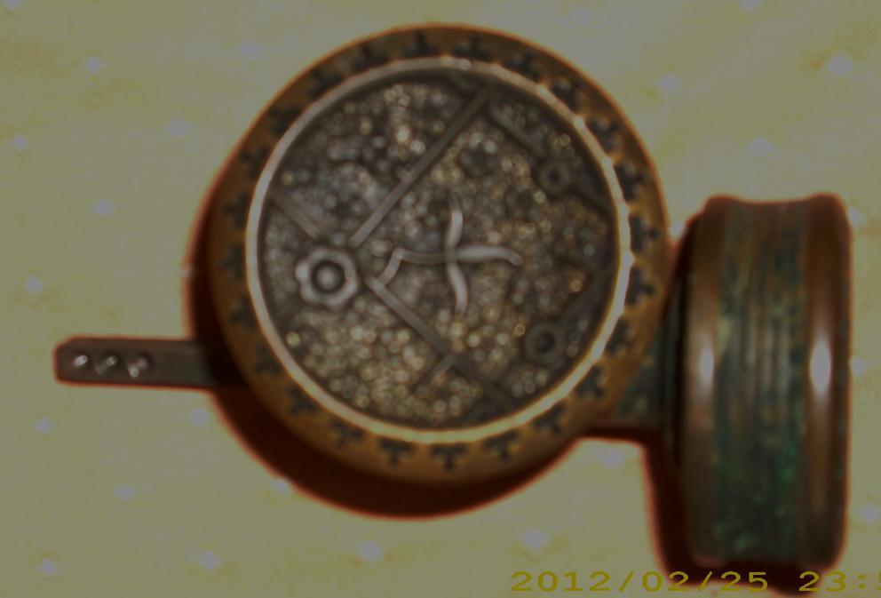 Pair of East Lake Brass Door Knobs