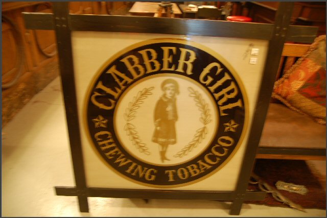 Clabber Girl Sign