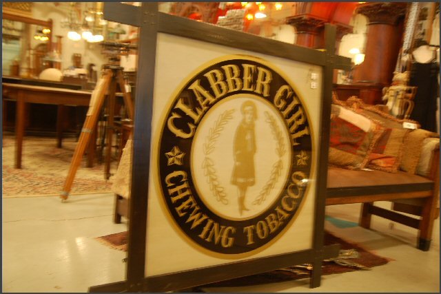 Clabber Girl Sign
