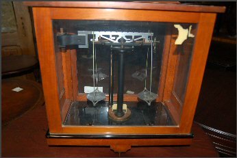 Scale in Wood Case