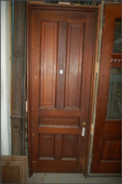 Cherry Doors in jambs