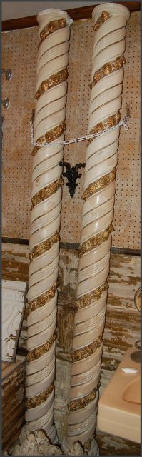 Beautiful Spiral Columns