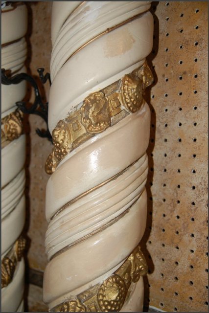 Beautiful Spiral Columns
