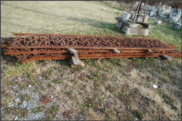Wrought Iron fence