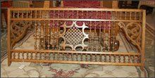 Oak Fretwork with Square Center