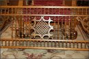 Oak Fretwork with Square Center