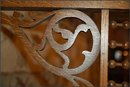 Oak Fretwork with Square Center