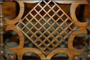 Oak Fretwork with Square Center