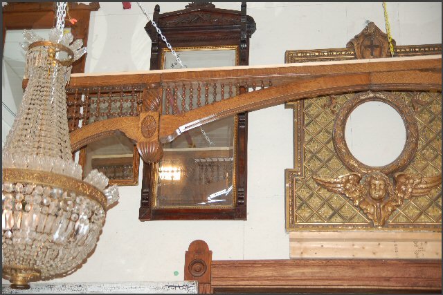 Carved Wide Span Fretwork/Oak