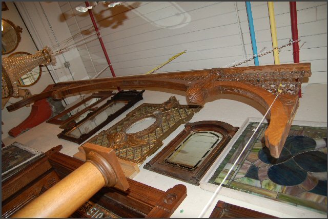 Carved Wide Span Fretwork/Oak