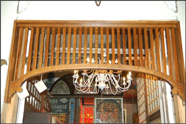 Mission Style Oak Fretwork