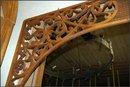 Oak Fretwork with scrollwork