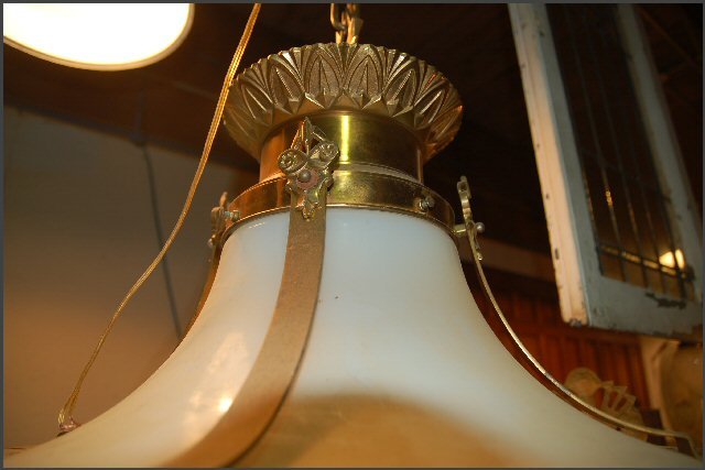 Art Deco Pendant Light , Round