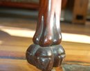 Chair, Mahogany with Floral Print