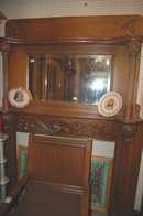 Oak Mantel