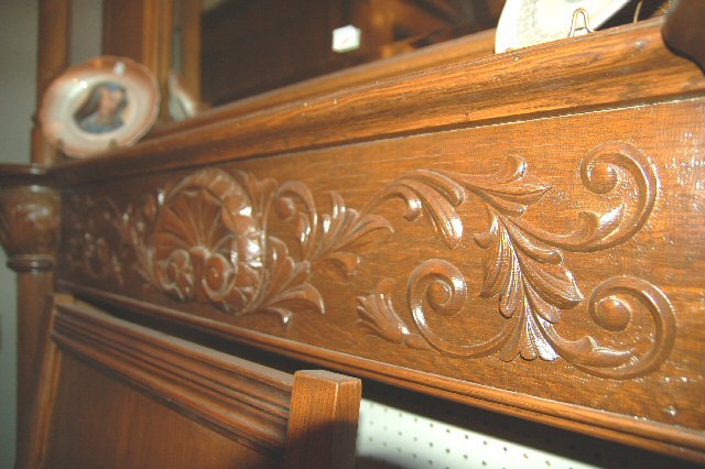 Oak Mantel