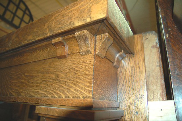 Oak Mantel