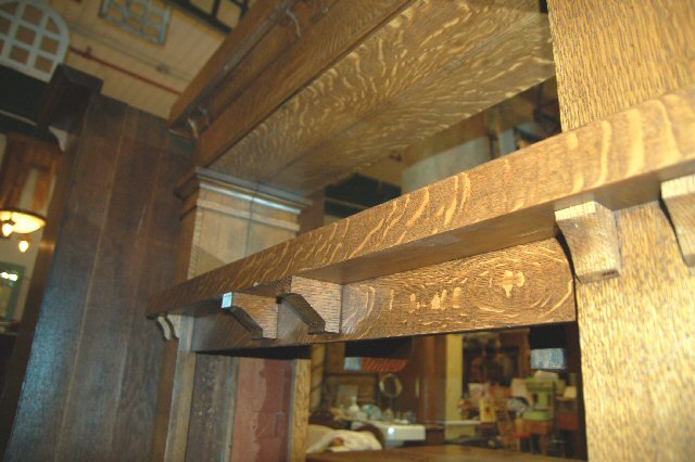 Oak Mantel