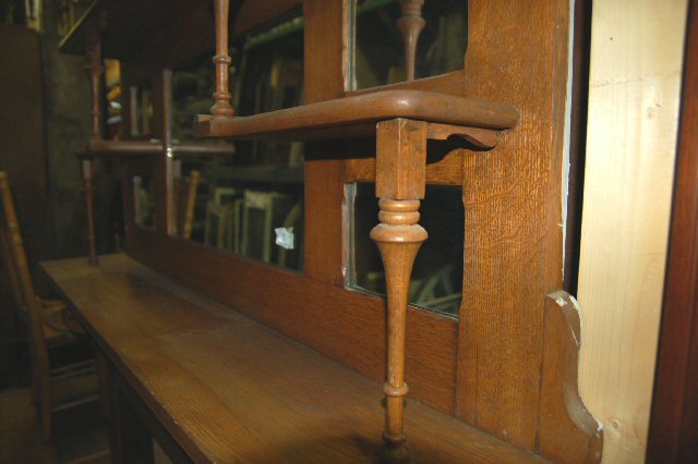Oak Mantel