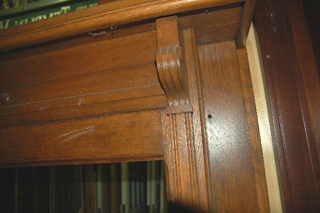 Oak Mantel