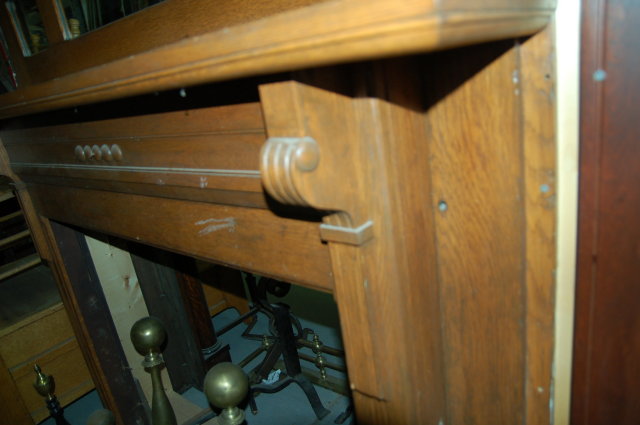Oak Mantel