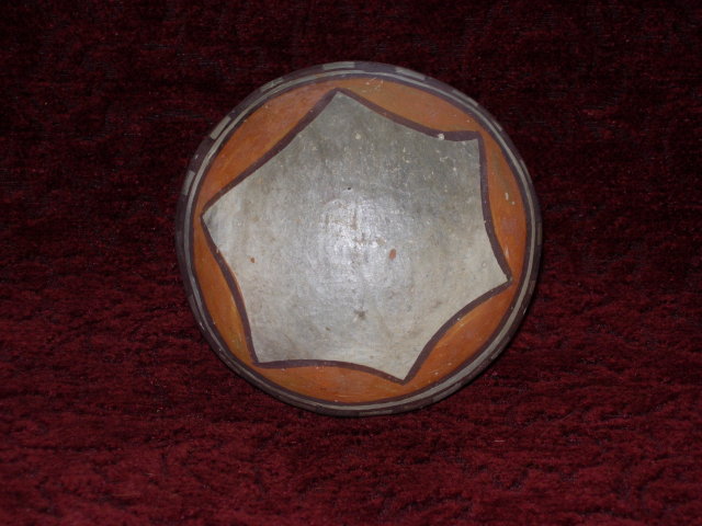Antique American Indian Clay Basket