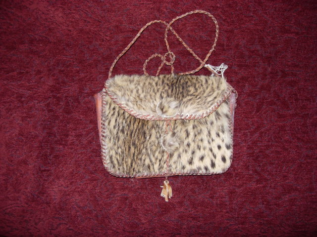 Antique Cheetah Purse