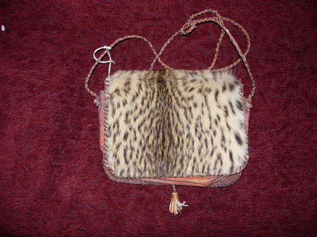 Antique Cheetah Purse