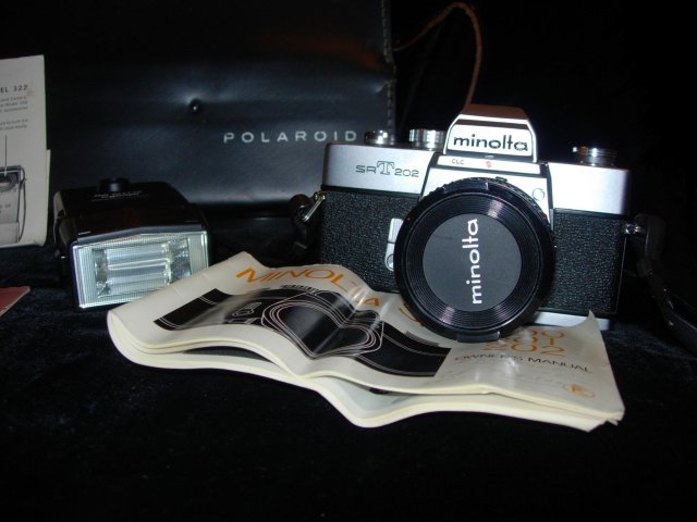 Revere 8 Model 44 and Minolta SRT202