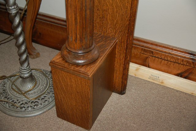 Oak Fireplace Mantel