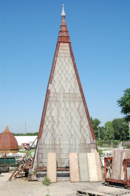 Steeple with Slate Shingles
