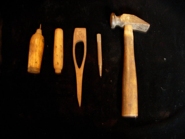 Antique Cobbler's Tool Set