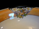 Hand Painted Noritake Dish with Early Morimura Back Stamp